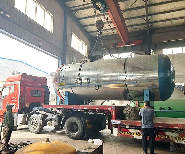 硫化罐發貨-東北遼寧